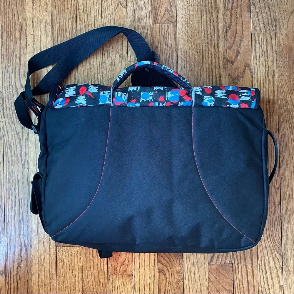High Sierra Graphic Laptop Case Messenger Crossbody Bag with Strap